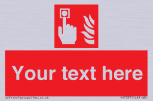 Custom Fire Alarm call point